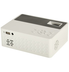 Projektorius LED TFT LCD 16:9 1920x1080 USB 20W baltas