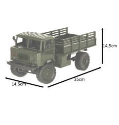 RC valdomas Karinis automobilis Off-Road 4WD 1:16 RTR