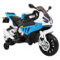Vaikiškas Elektrinis Motociklas BMW S1000 RR, Mėlynas Vaikiškas Elektrinis Motociklas BMW S1000 RR, Mėlynas