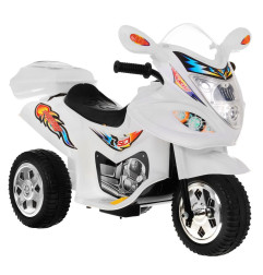 Vaikiškas elektrinis motociklas BJX-088, Baltas