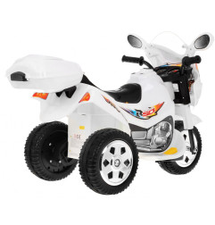 Vaikiškas elektrinis motociklas BJX-088, Baltas