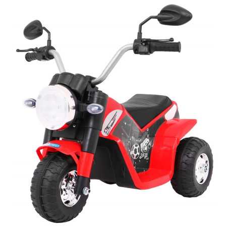 Vaikiškas Elektrinis motociklas MiniBike, Raudonas
