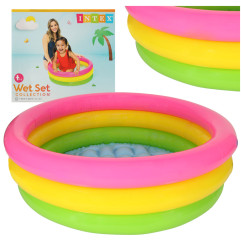 BESTWAY 57107 Vaikiškas vaivorykštinis sodo baseinas