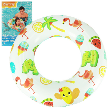 BESTWAY 36014 Pripučiamas plaukimo ratas "Flamingo