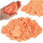 Kinetinis smėlis 1 kg maišelyje oranžinis Kinetinis smėlis 1 kg maišelyje oranžinis