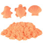 Kinetinis smėlis 1 kg maišelyje oranžinis Kinetinis smėlis 1 kg maišelyje oranžinis