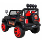 Vaikiškas Elektromobilis Raptor DRIFTER 4 x 4, juodas su liepsnomis