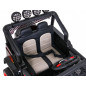 Elektromobilis Raptor DRIFTER 4 x 4, juodas su liepsnomis