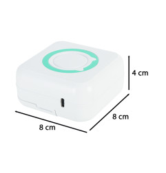 Mini terminis etikečių spausdintuvas + USB
