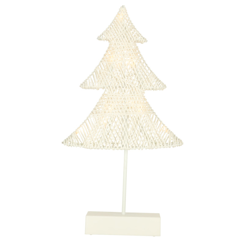 Kalėdų eglutės dekoracija 39cm 10LED šiltai geltonos spalvos, maitinama baterijomis Kalėdų eglutės dekoracija 39cm 10LED šiltai geltonos spalvos, maitinama baterijomis