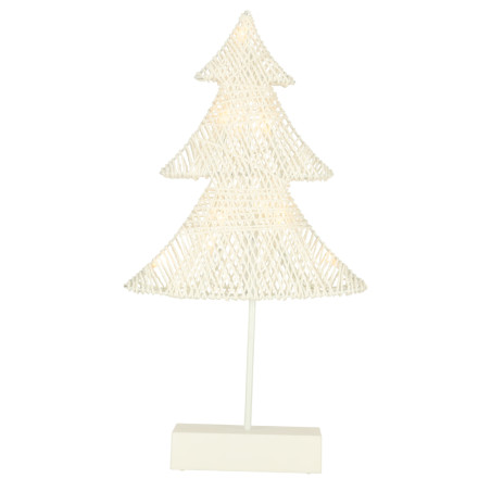 Kalėdų eglutės dekoracija 39cm 10LED šiltai geltonos spalvos, maitinama baterijomis