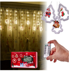 LED Kalėdinės lemputės girlianda 3 m 10 USB lempučių