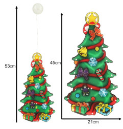 LED pakabinamas apšvietimas Kalėdų eglutė dekoracija 45cm