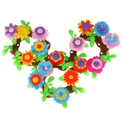 Konstruktorius Gėlių sodas 104 detalės