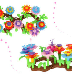 Konstruktorius Gėlių sodas 104 detalės