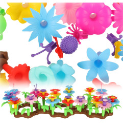 Konstruktorius Gėlių sodas 104 detalės