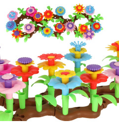 Konstruktorius Gėlių sodas 104 detalės