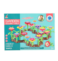 Konstruktorius Gėlių sodas 104 detalės
