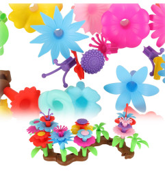 Konstruktorius gėlių sodas 48 detalės