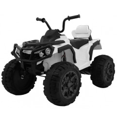 Elektrinis keturratis ATV 2.4GHz, baltas