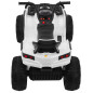 Vaikiškas Elektrinis keturratis ATV 2.4GHz, baltas Vaikiškas Elektrinis keturratis ATV 2.4GHz, baltas