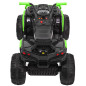 Vaikiškas Elektrinis Keturratis ATV 2.4 GHz, juodas su žaliu Vaikiškas Elektrinis Keturratis ATV 2.4 GHz, juodas su žaliu