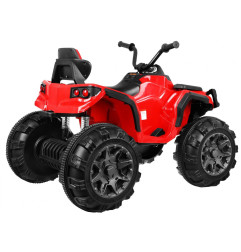 Vaikiškas elektrinis keturratis Quad ATV 2.4GHz, Raudonas