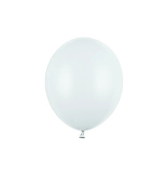 Stiprūs pastelinės mėlynos spalvos balionai 30 cm 100 vnt.