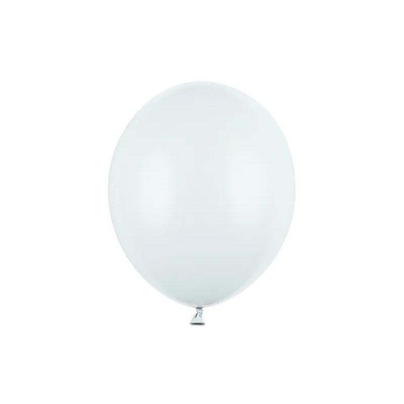 Stiprūs pastelinės mėlynos spalvos balionai 30 cm 100 vnt.