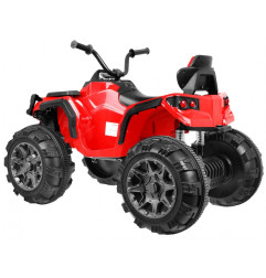 Vaikiškas elektrinis keturratis Quad ATV 2.4GHz, Raudonas
