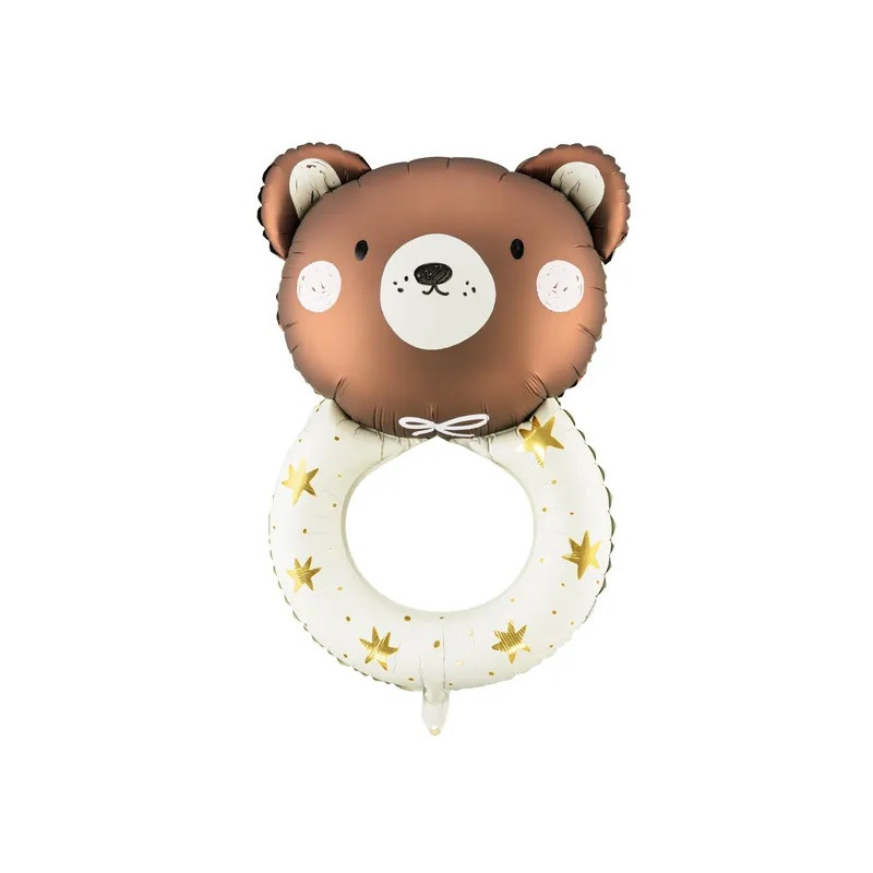 Folijos balionas Rattle bear 45cm x 67cm Folijos balionas Rattle bear 45cm x 67cm