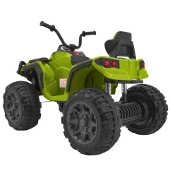 Vaikiškas elektrinis keturratis Quad ATV 2.4GHz, Žalias