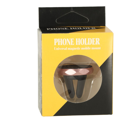 Automobilio Magnetinis telefono laikiklis rožinės spalvos