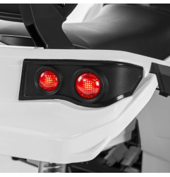 Vaikiškas Elektrinis Keturratis Quad ATV, Baltas