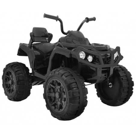Vaikiškas Elektrinis keturratis ATV, Juodas