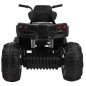 Vaikiškas Elektrinis keturratis ATV, Juodas Vaikiškas Elektrinis keturratis ATV, Juodas