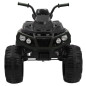 Vaikiškas Elektrinis keturratis ATV, Juodas Vaikiškas Elektrinis keturratis ATV, Juodas