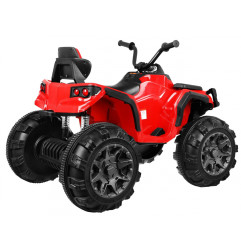Vaikiškas Elektrinis Keturratis Quad ATV, Raudonas