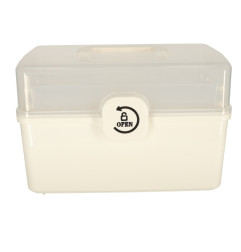Vaistų konteineris organizatorius medicinos spintelė 34x19x22,5cm