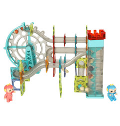 3D Magnetinis konstruktorius su garsais 118 detalių