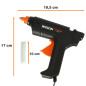 WOKIN karštų klijų pistoletas 15 W + 11,2 mm kasetės WOKIN karštų klijų pistoletas 15 W + 11,2 mm kasetės
