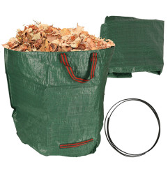 Sodo lapų surinkimo dėžė maišas 270l - 2
