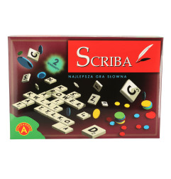 Scriba žodžių žaidimas raidės žodžių formavimas, lenkiška abėcėlė