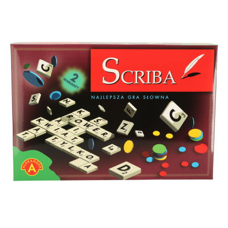 Scriba žodžių žaidimas raidės žodžių formavimas, lenkiška abėcėlė