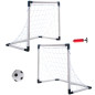 Vaikiški futbolo vartai 2in1 143x110x70cm