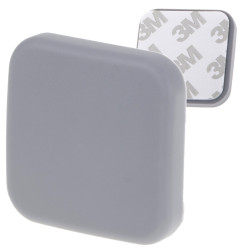 Lipni silikoninė Durų rankenos apsauga pilka