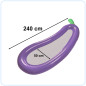 Pripučiamas tinklinis čiužinys aubergine 240cm Pripučiamas tinklinis čiužinys aubergine 240cm