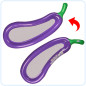 Pripučiamas tinklinis čiužinys aubergine 240cm Pripučiamas tinklinis čiužinys aubergine 240cm