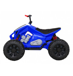 Vaikiškas Elektrinis keturratis Quad Lucky Seven, mėlynas