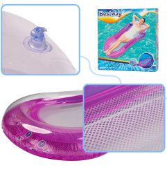 BESTWAY 43103 Tinklinis pripučiamas čiužinys violetinės spalvos